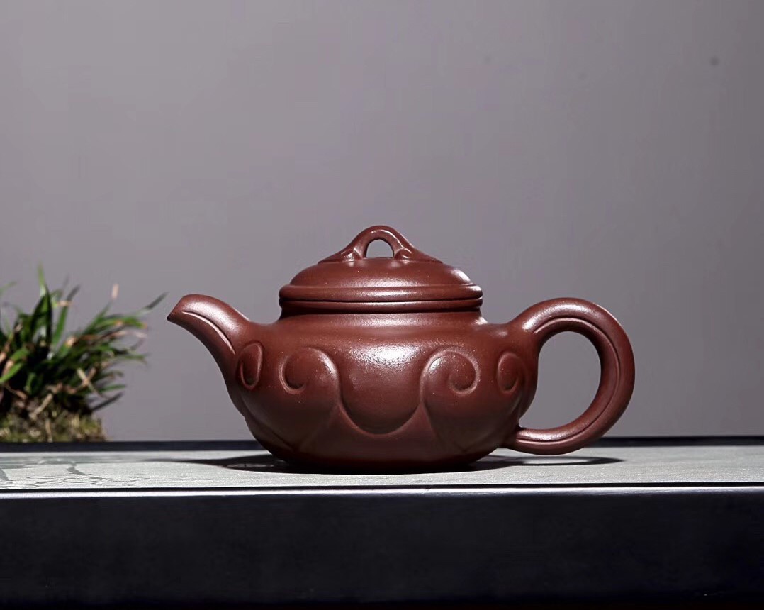 陈顺根作品 仿古如意壶