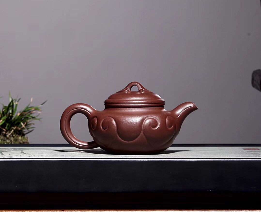 陈顺根作品 仿古如意壶