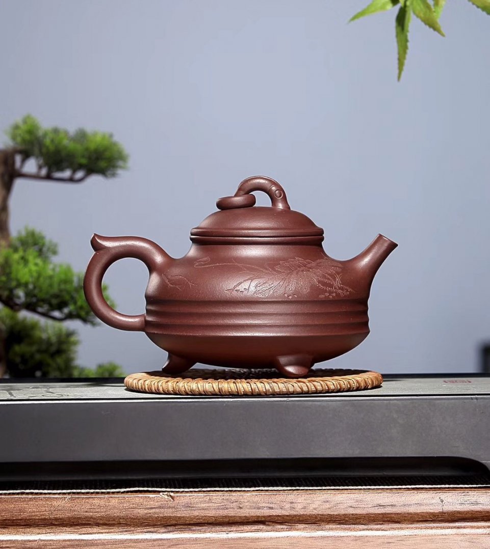 陈顺根作品 鱼樂壶