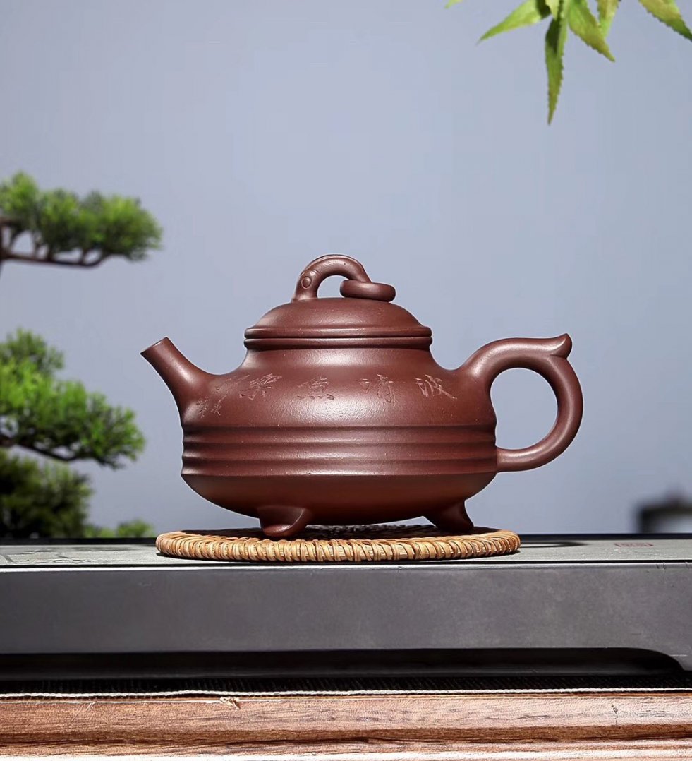 陈顺根作品 鱼樂壶