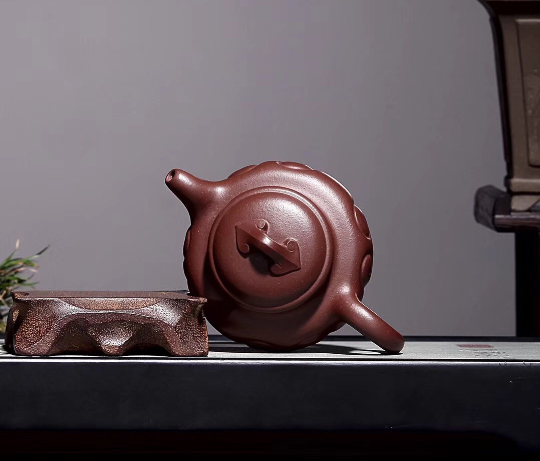 陈顺根作品 仿古如意壶