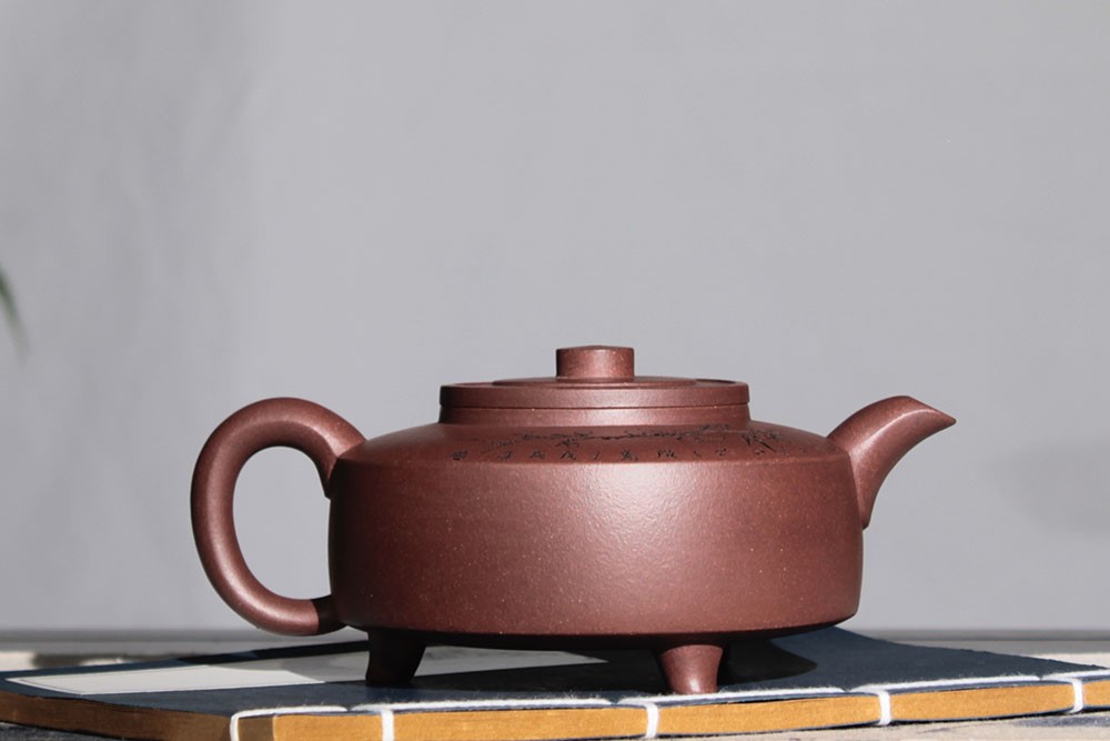 范玲作品 周盘(三脚)