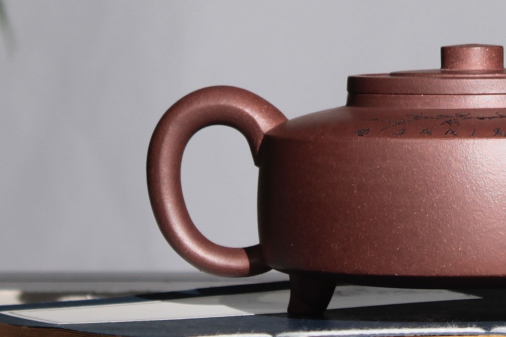 范玲作品 周盘(三脚)