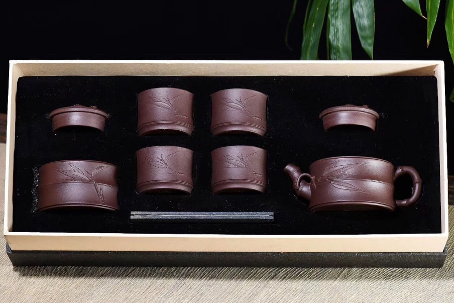 谢新平作品 一品竹段套组