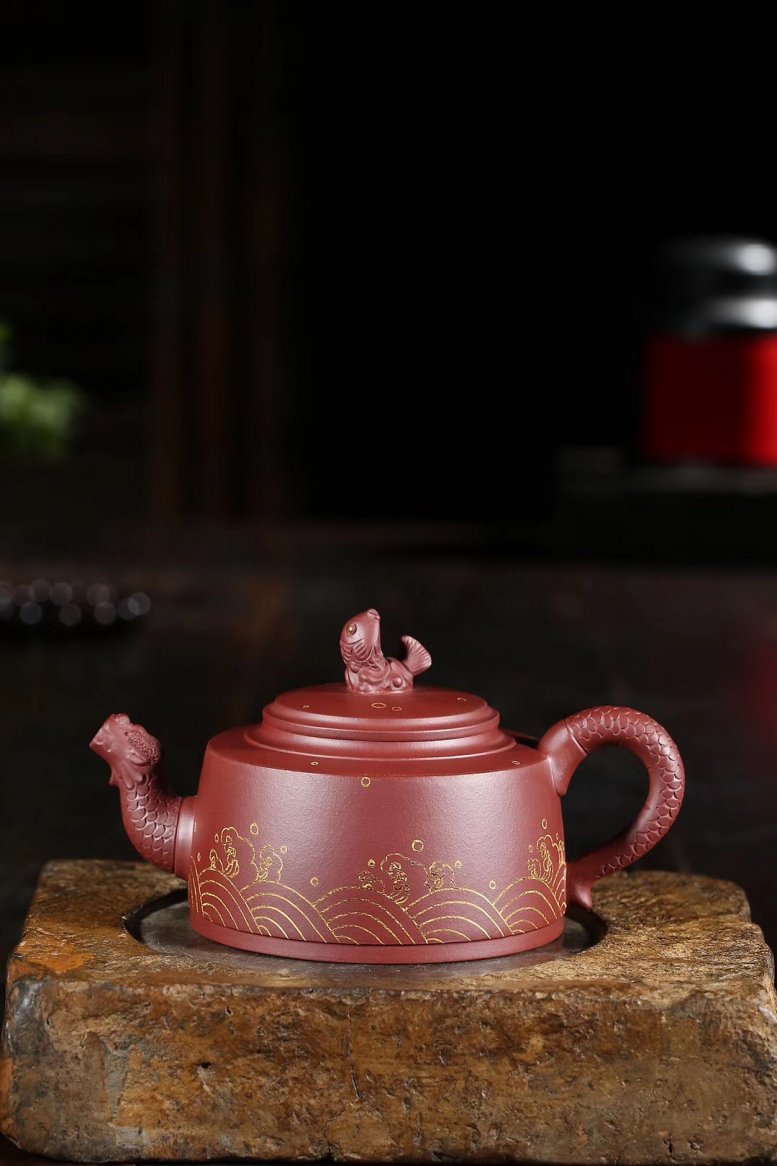 张伟军作品 鱼跃龙门