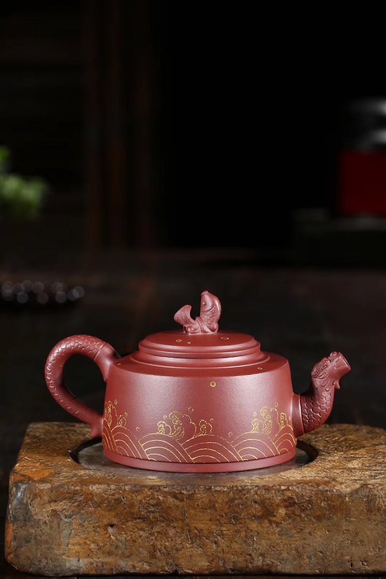 张伟军作品 鱼跃龙门