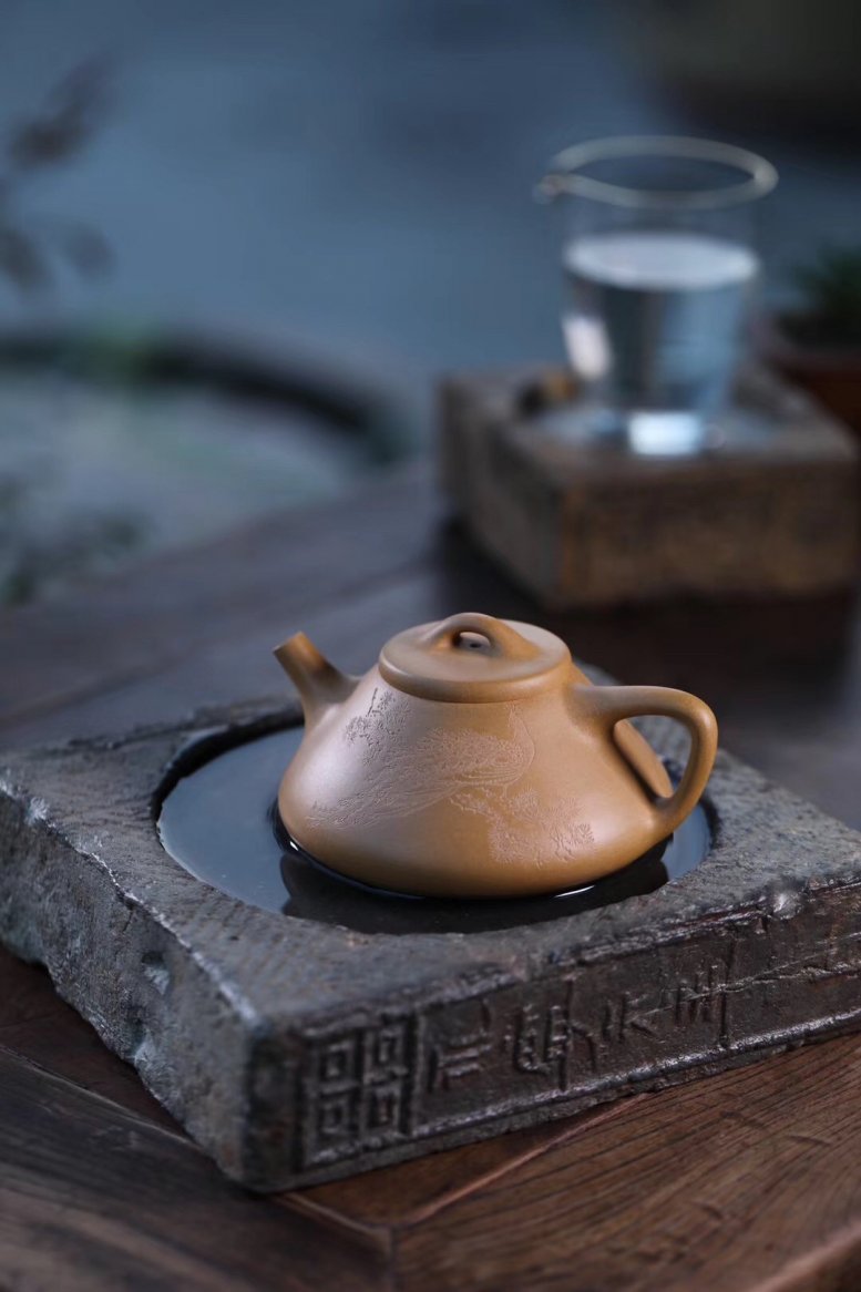 曹新作品 子冶石瓢