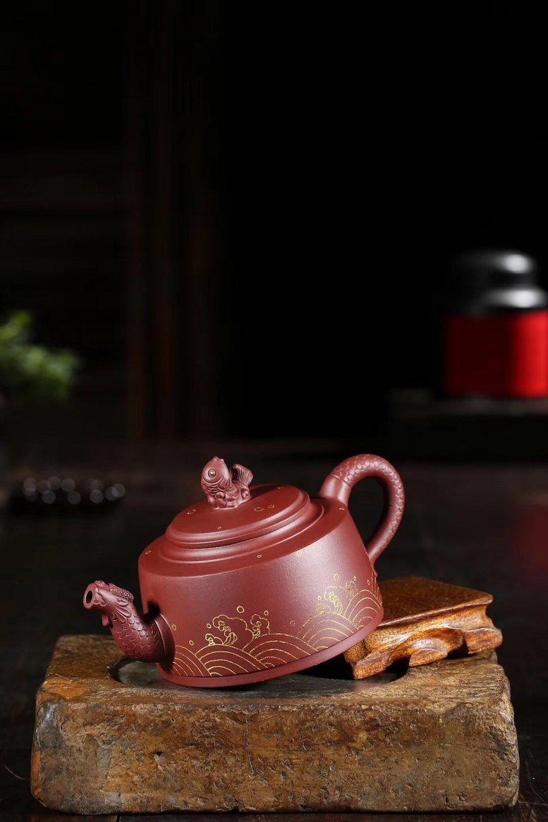 张伟军作品 鱼跃龙门