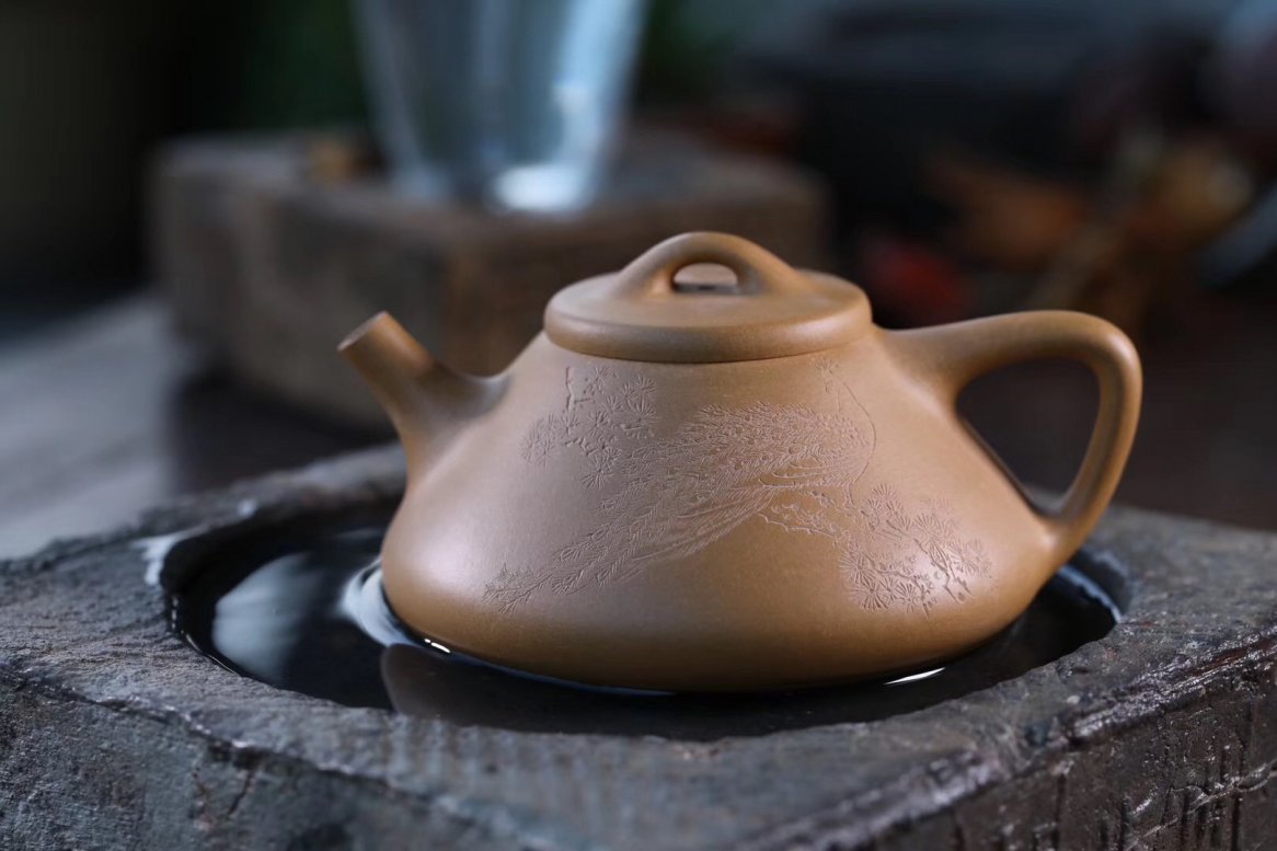 曹新作品 子冶石瓢