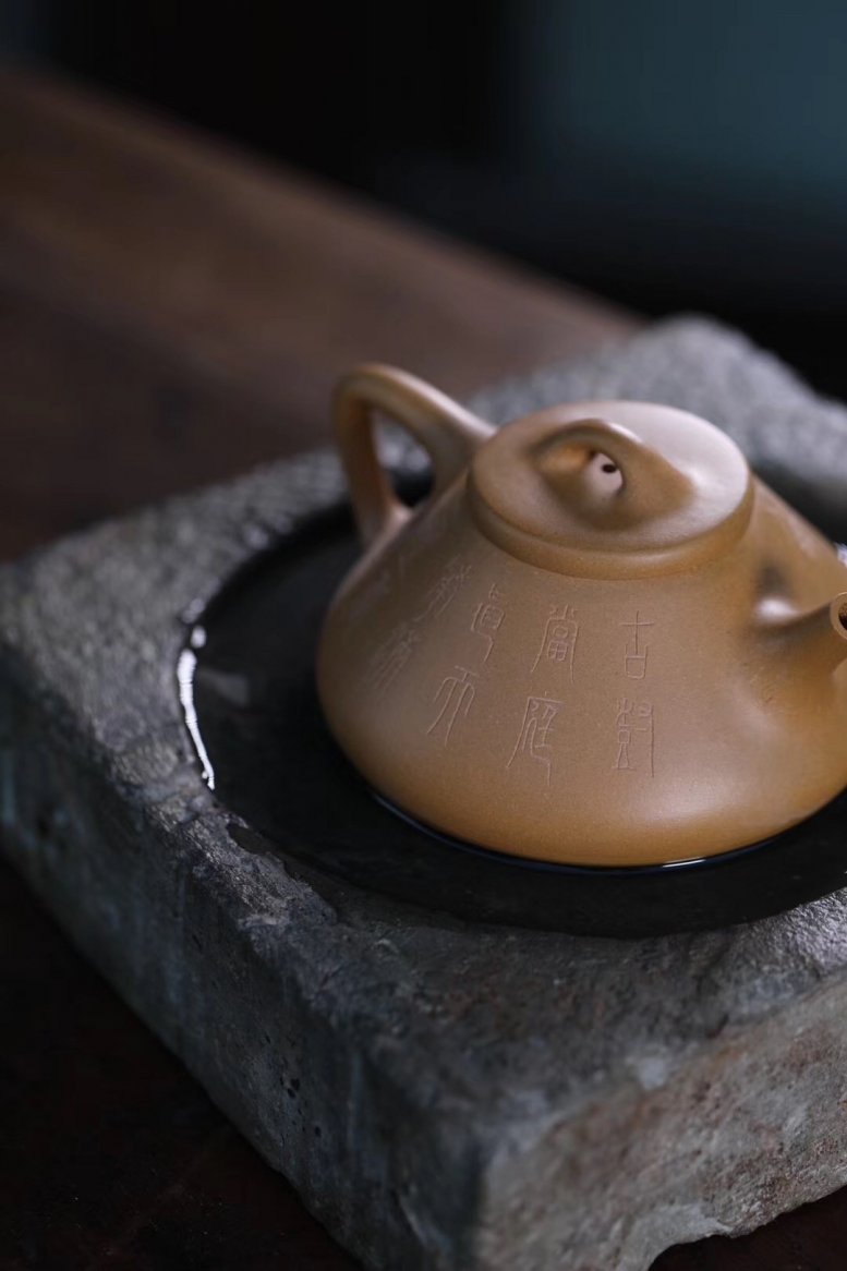 曹新作品 子冶石瓢