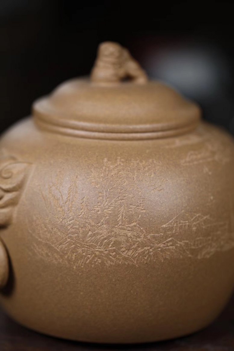 单益芳作品 汲古茶仓