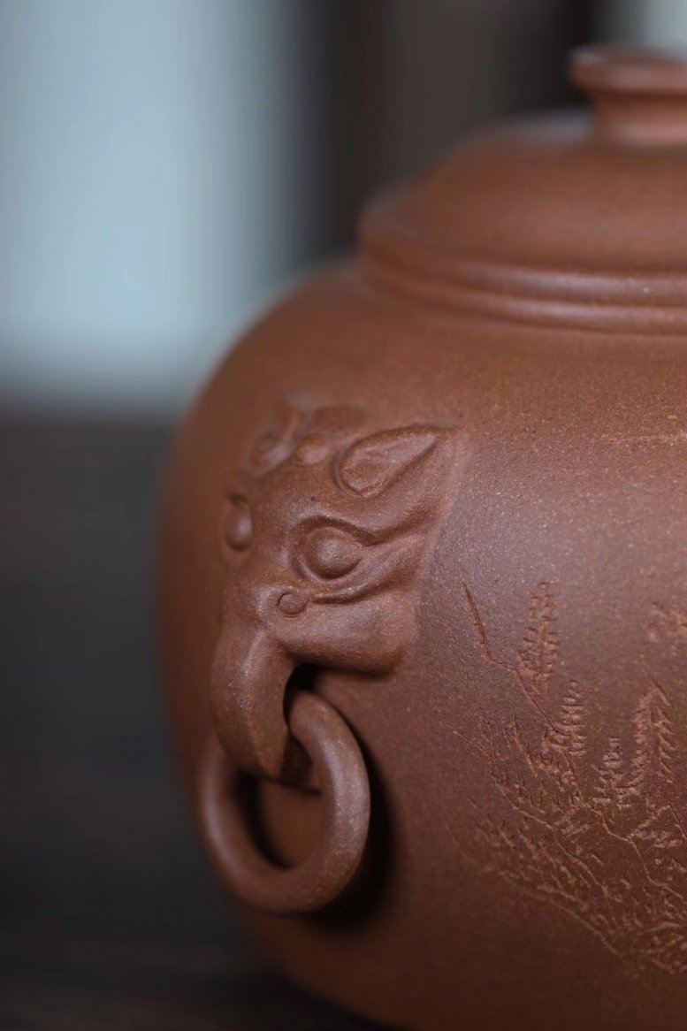 单益芳作品 汲古茶仓