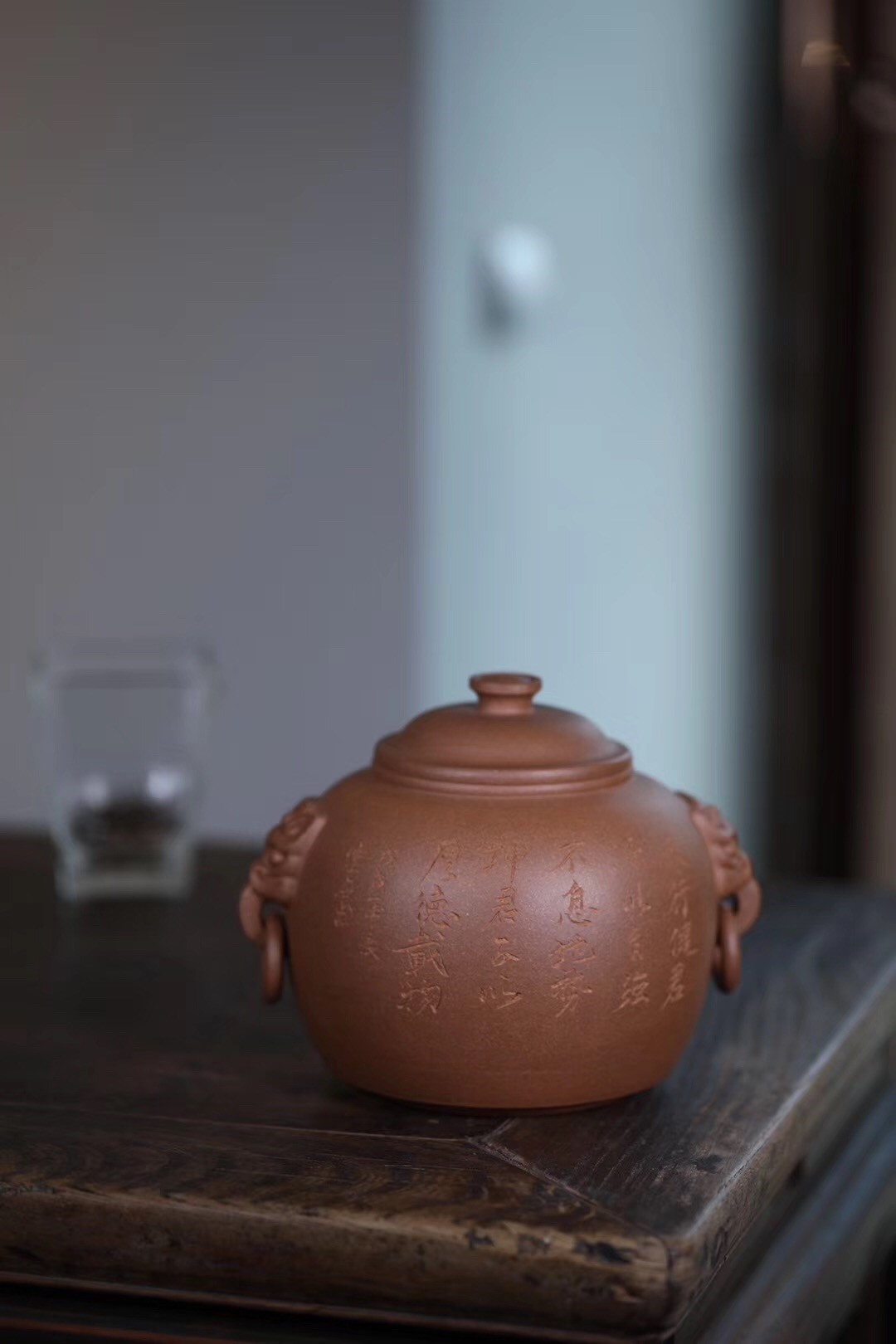 单益芳作品 汲古茶仓