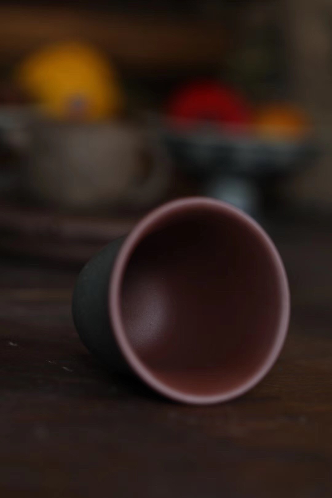 悠然紫砂作品 琴瑟杯