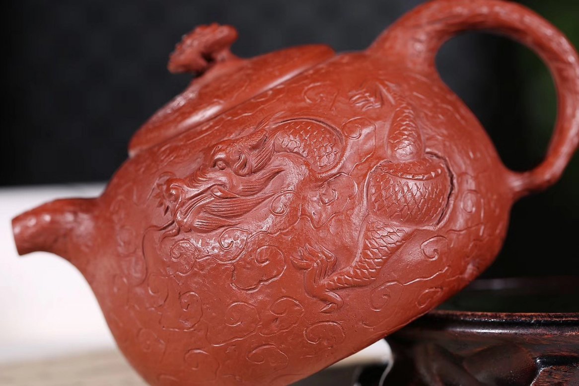 张伟军作品 鱼化龙供春