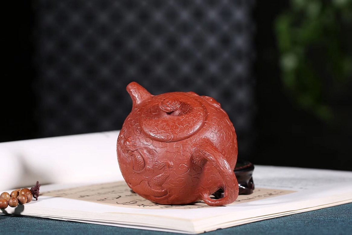 张伟军作品 鱼化龙供春