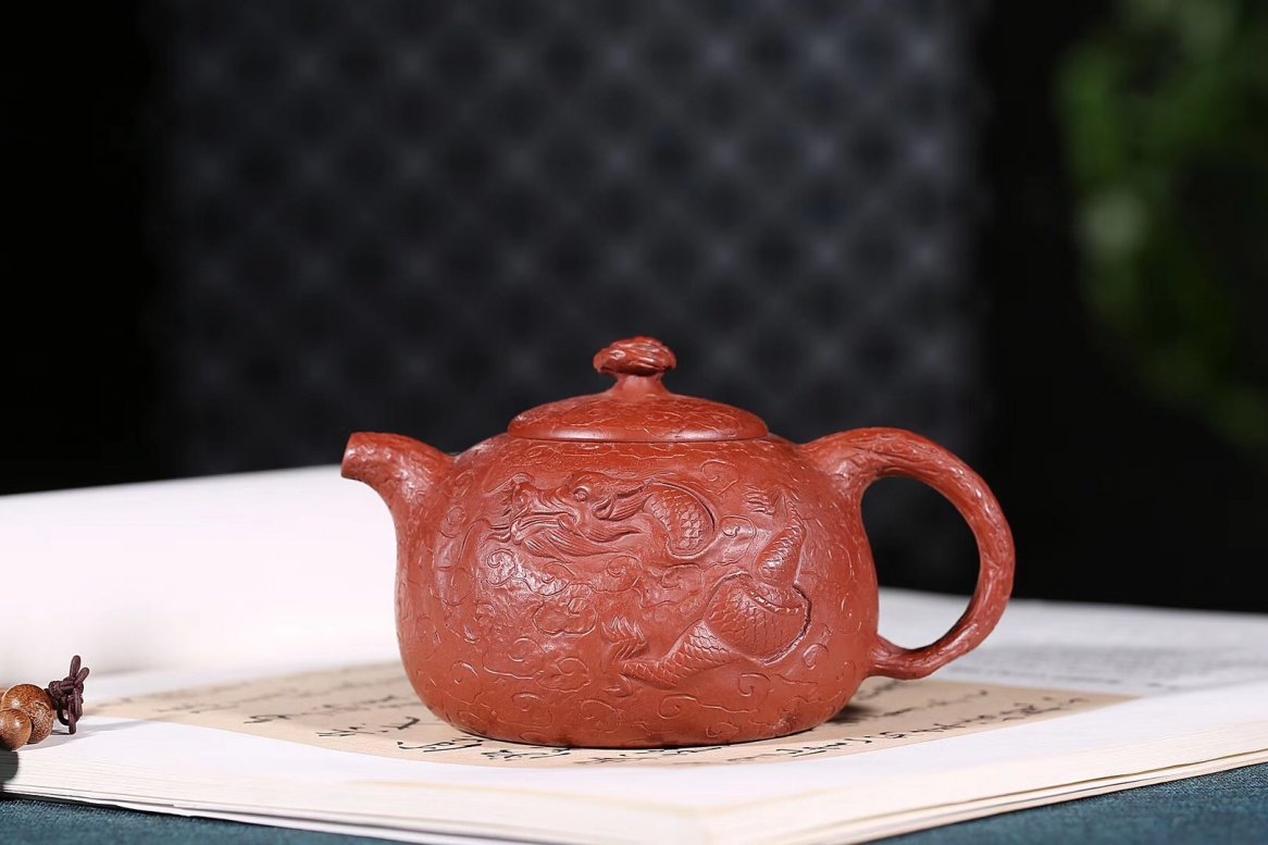张伟军作品 鱼化龙供春