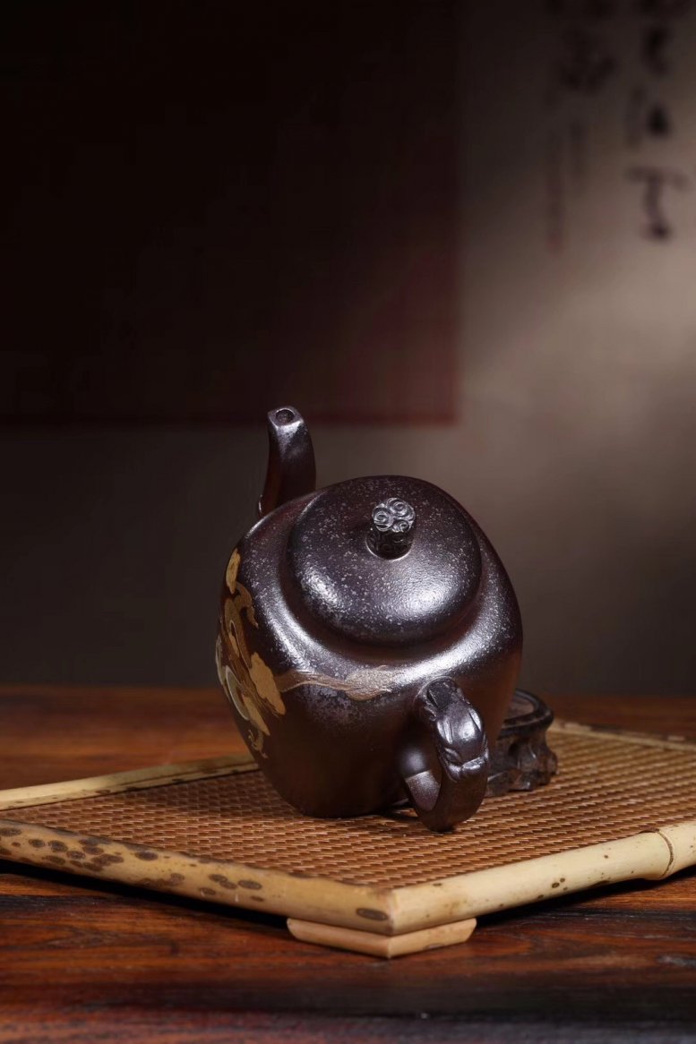 张伟军作品 柴烧龙腾盛世