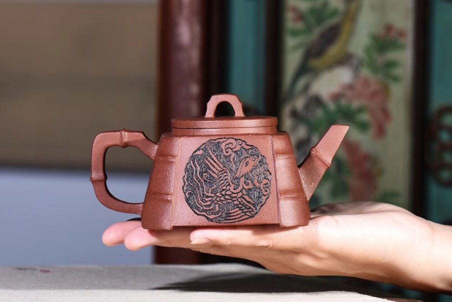 陈复澄作品 凤竹