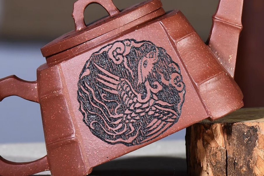 陈复澄作品 凤竹