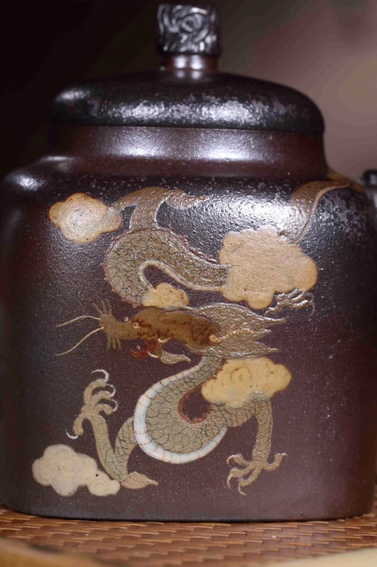 张伟军作品 柴烧龙腾盛世