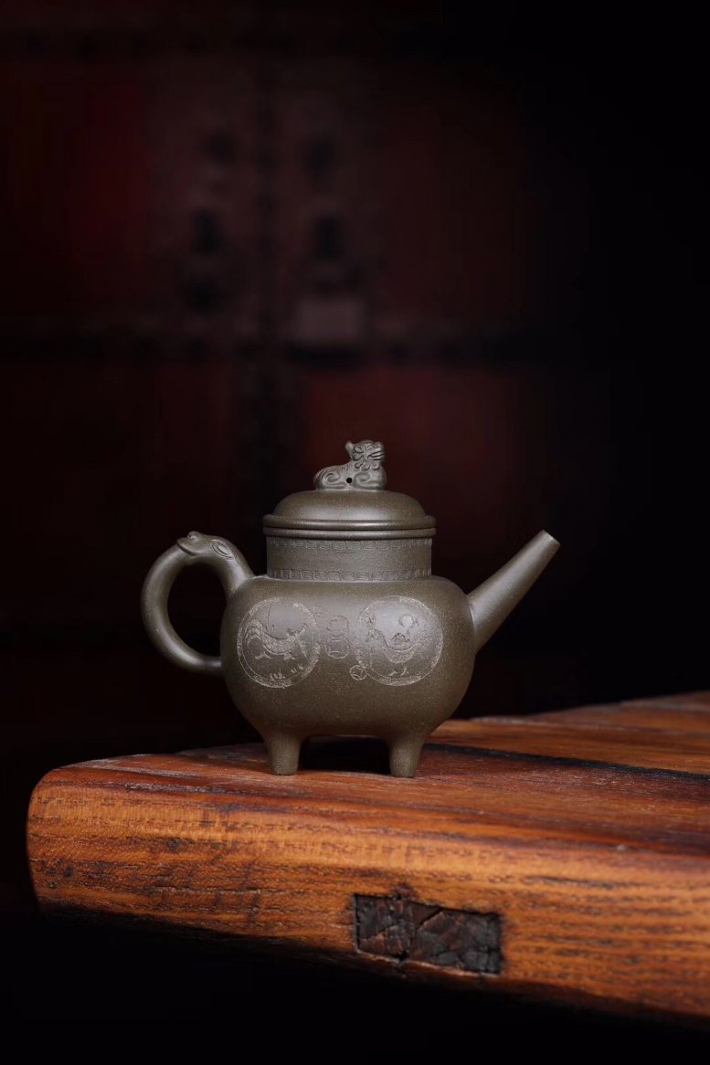 沈洪斌作品 鼎盛壶