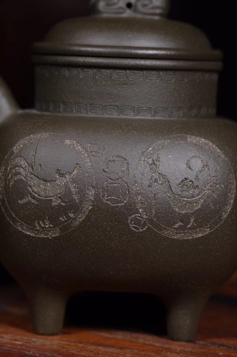 沈洪斌作品 鼎盛壶