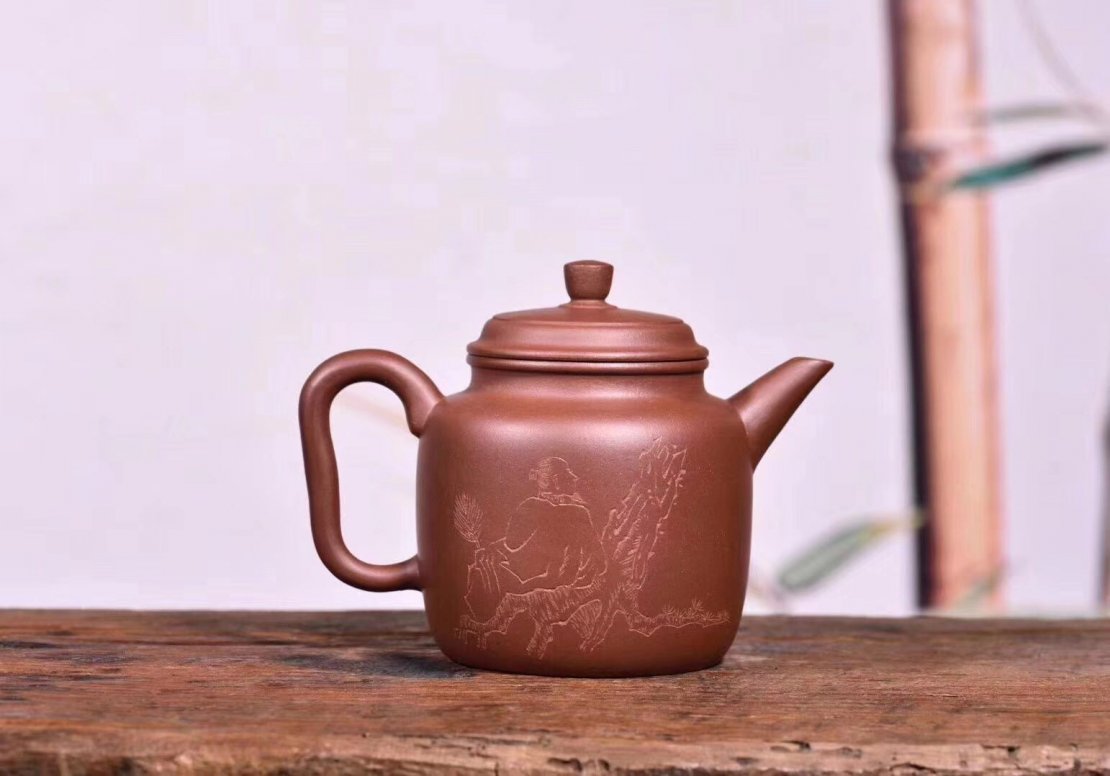鲍玉华作品 汲直