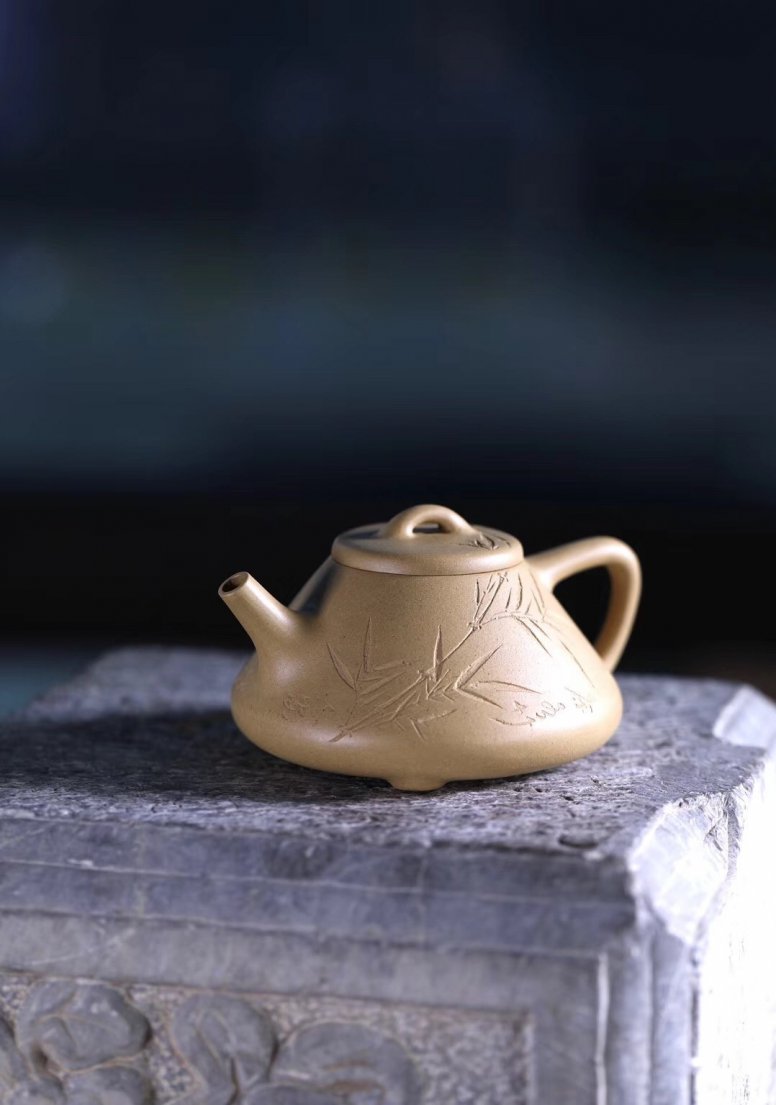 杨飞作品 子冶石瓢