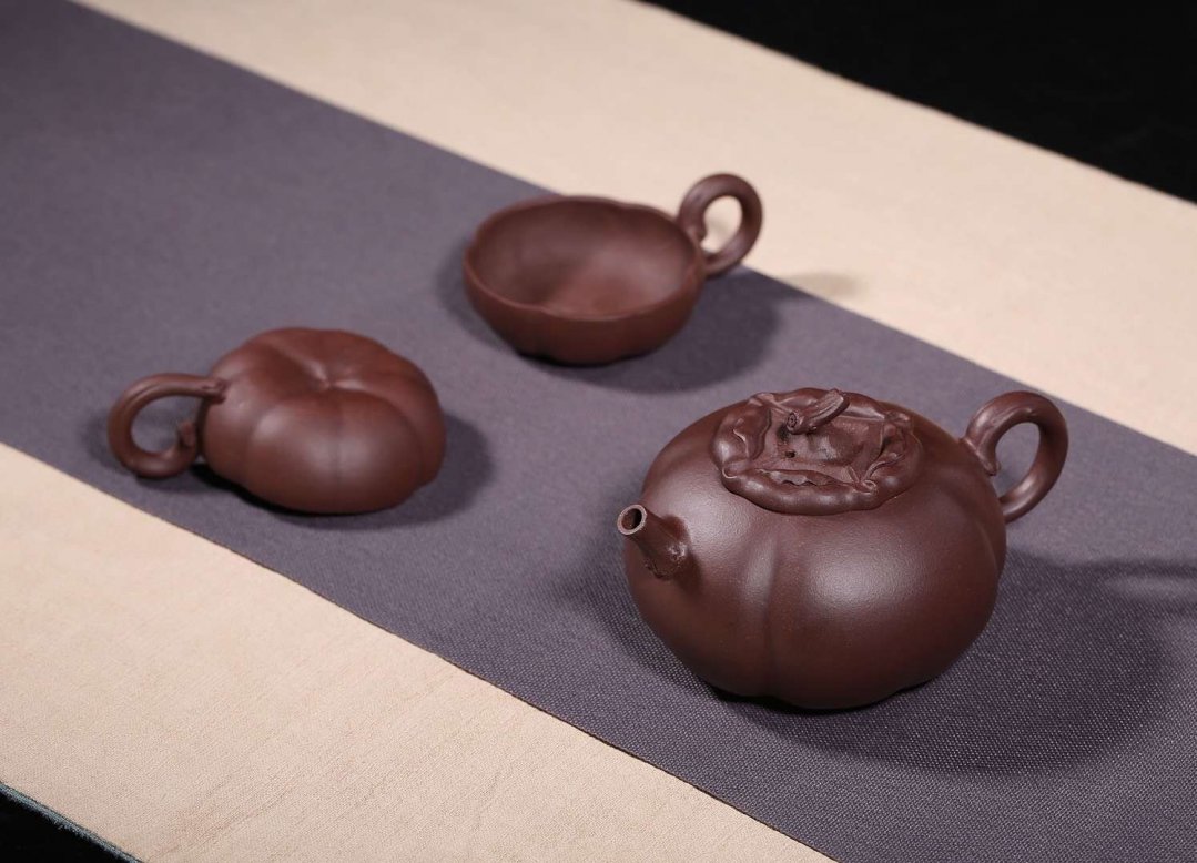 杨军保作品 万事大吉一壶二杯套组