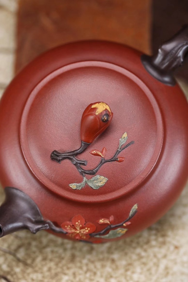 张伟军作品 双色迎春