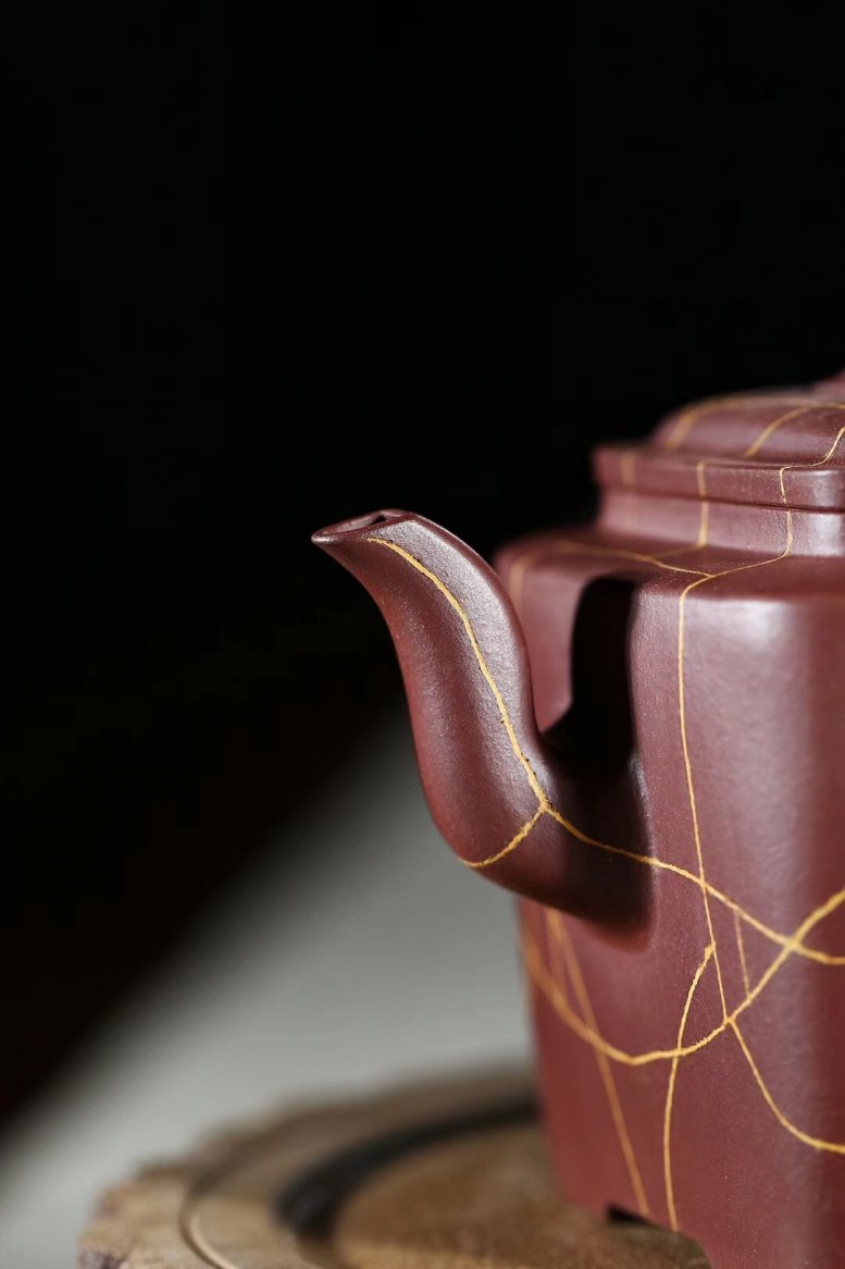 张伟军作品 冰纹四方
