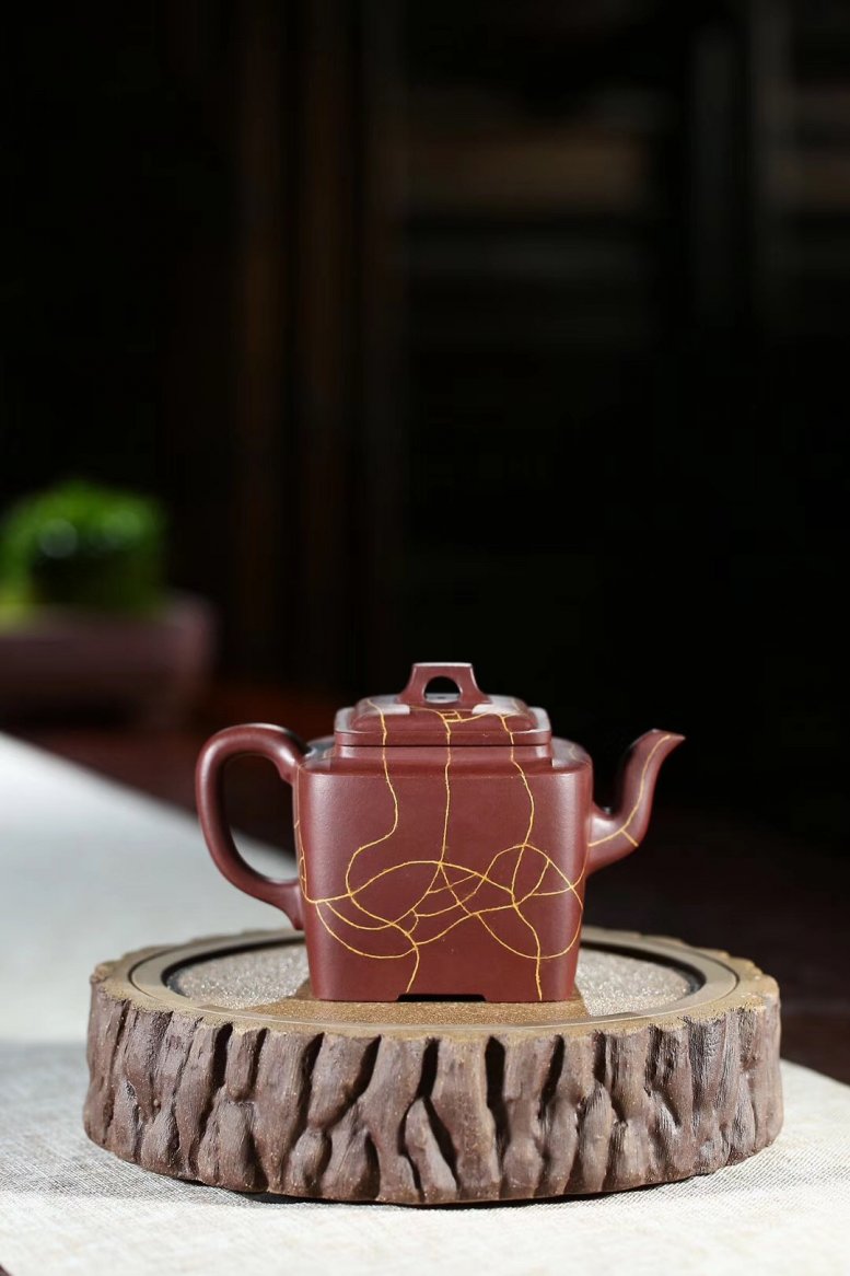张伟军作品 冰纹四方