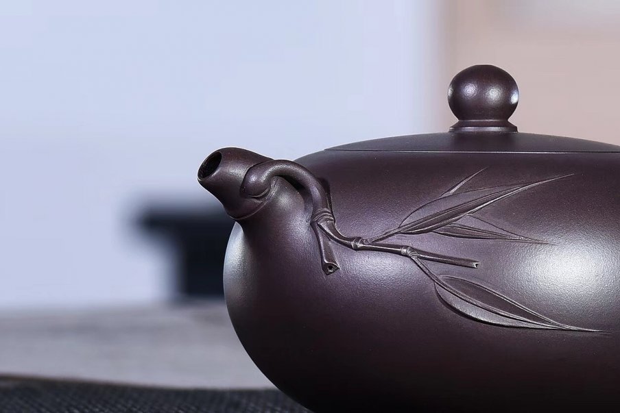 戚志君作品 竹节玉润