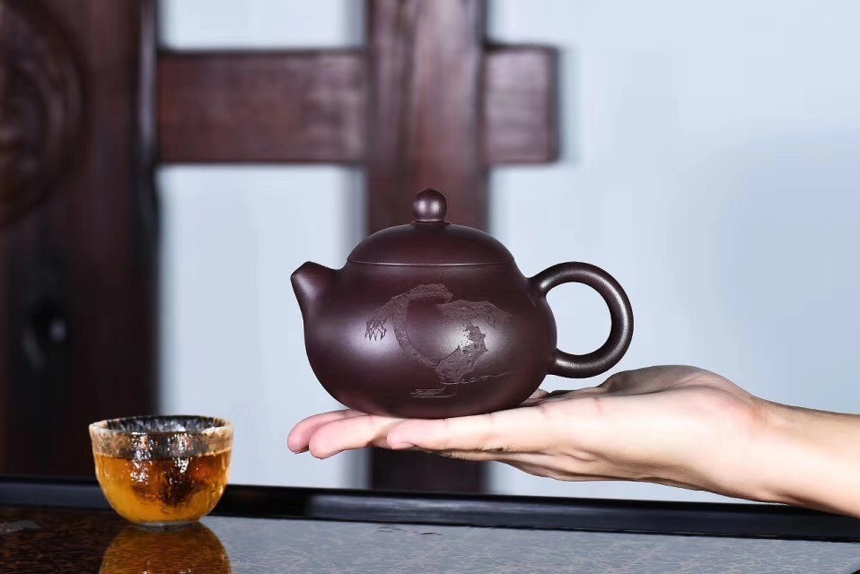 戚志君作品 招财文旦