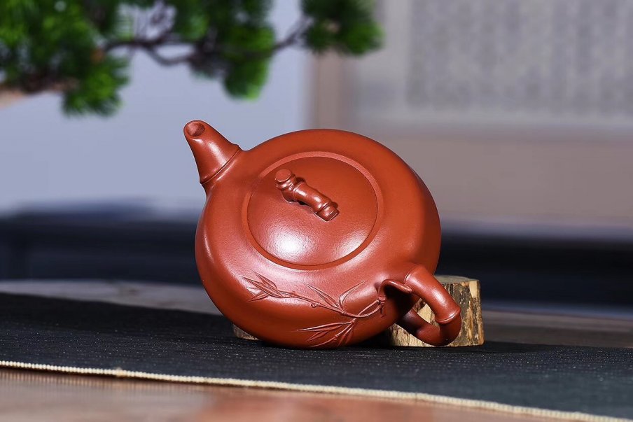 戚志君作品 竹节慕古