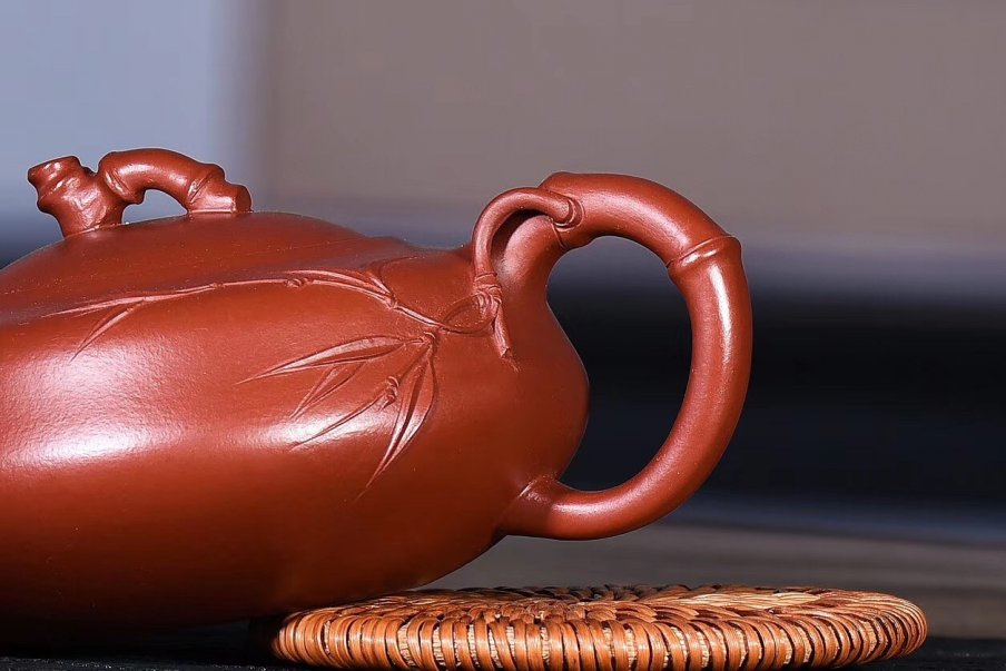 戚志君作品 竹节慕古