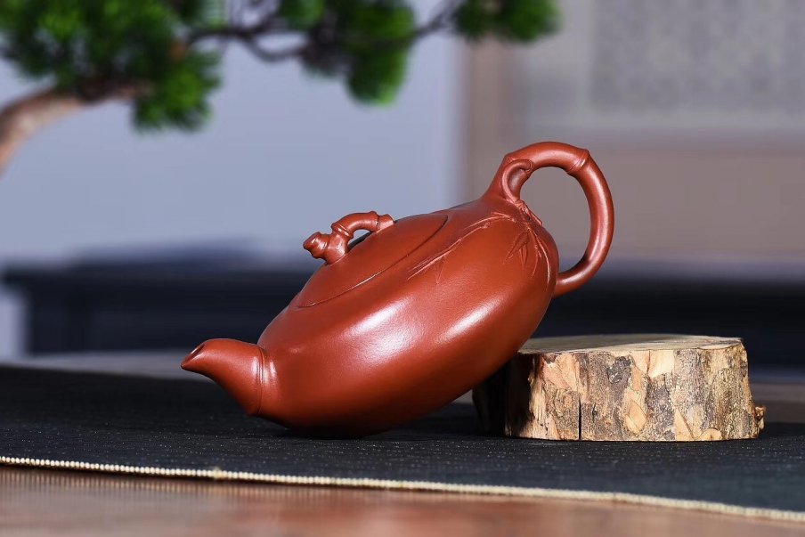戚志君作品 竹节慕古