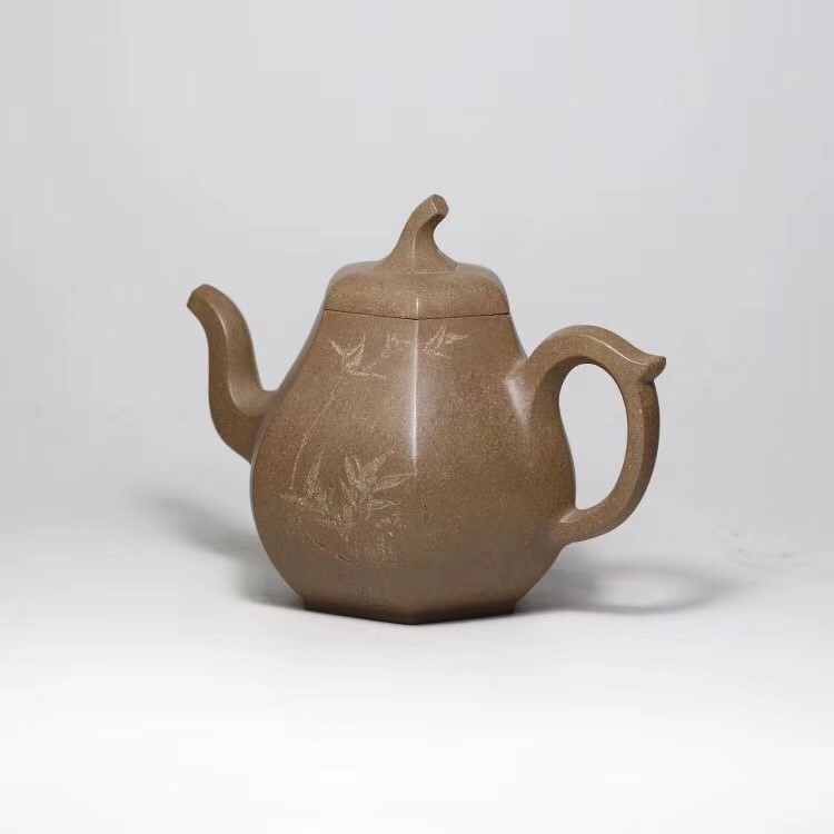 钱文英作品 六方茄瓜