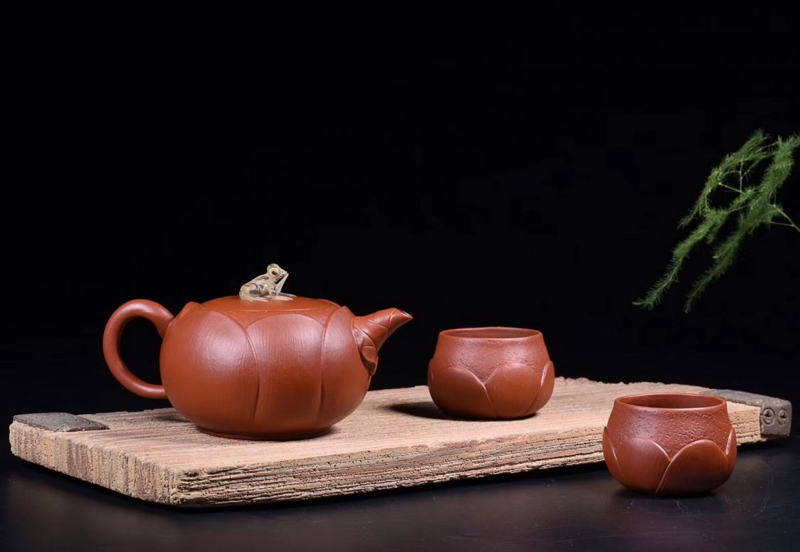 刘蓉萍作品 荷塘月色茶具