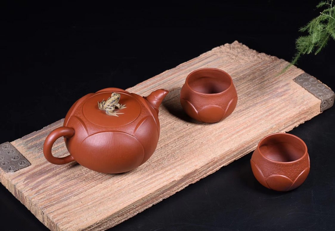 刘蓉萍作品 荷塘月色茶具