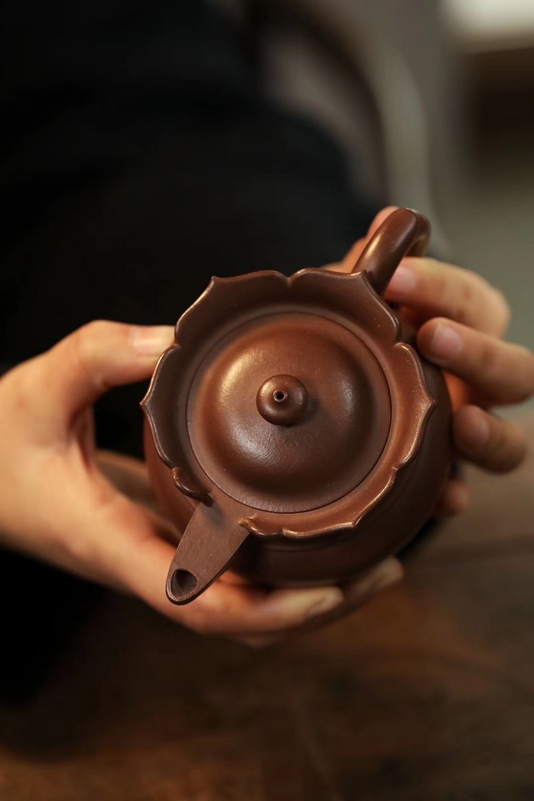朱顺丹作品 全手工僧帽壶