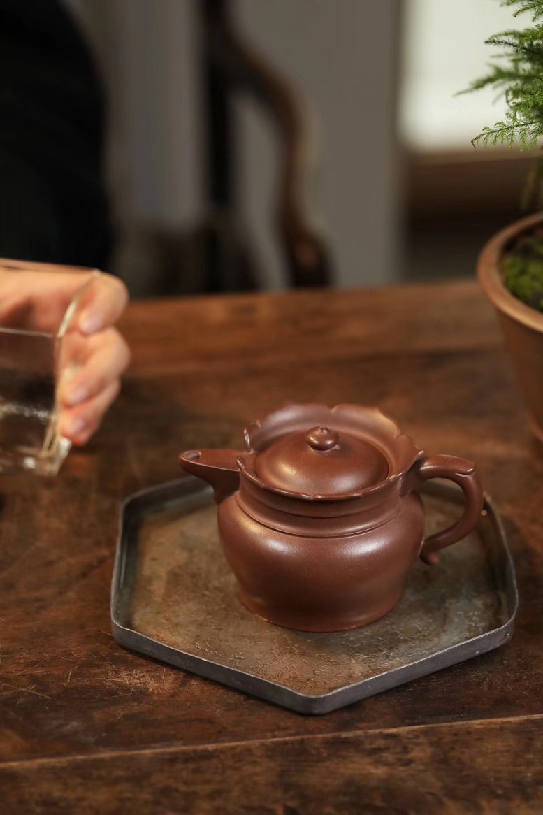朱顺丹作品 全手工僧帽壶