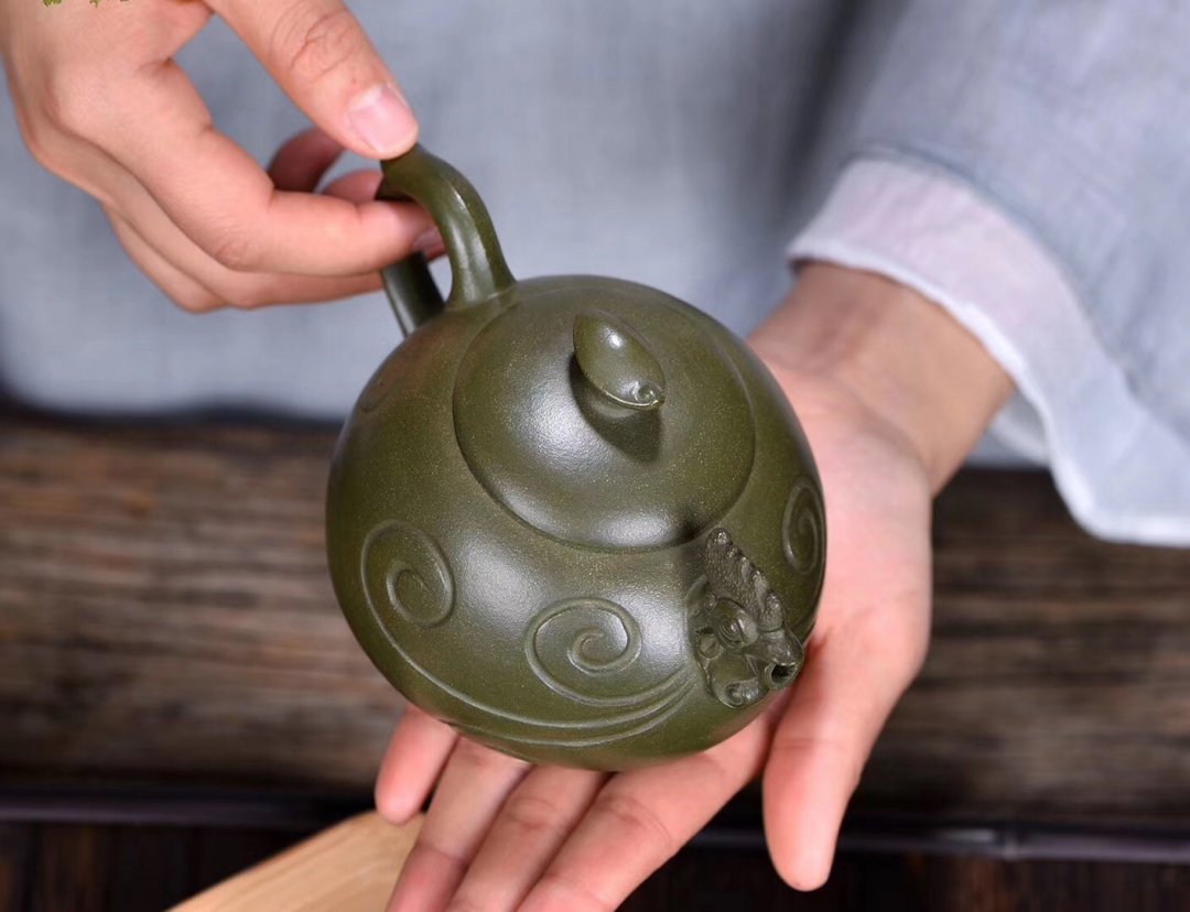朱鸿钧作品 凤舞新铭茶具