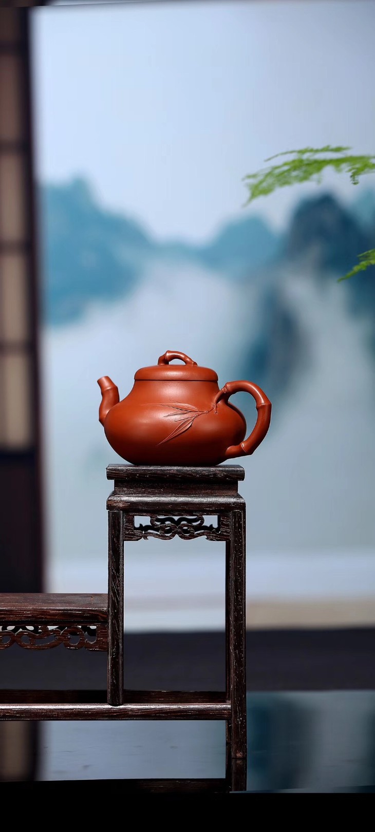 戚志君作品 竹节君德