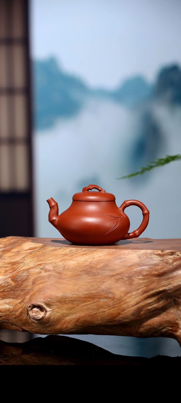戚志君作品 竹节君德