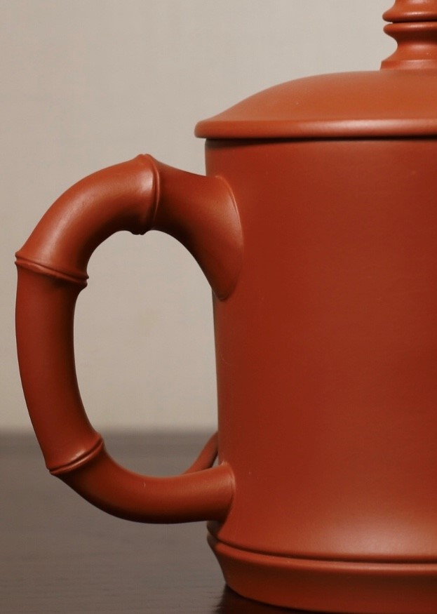陈伟宝作品 竹节盖杯