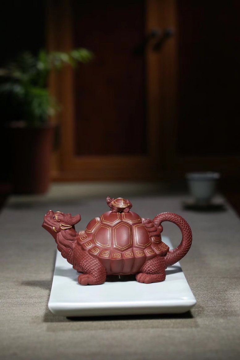 张伟军作品 金龟出海