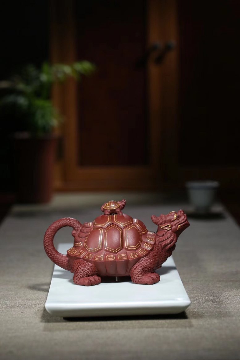 张伟军作品 金龟出海