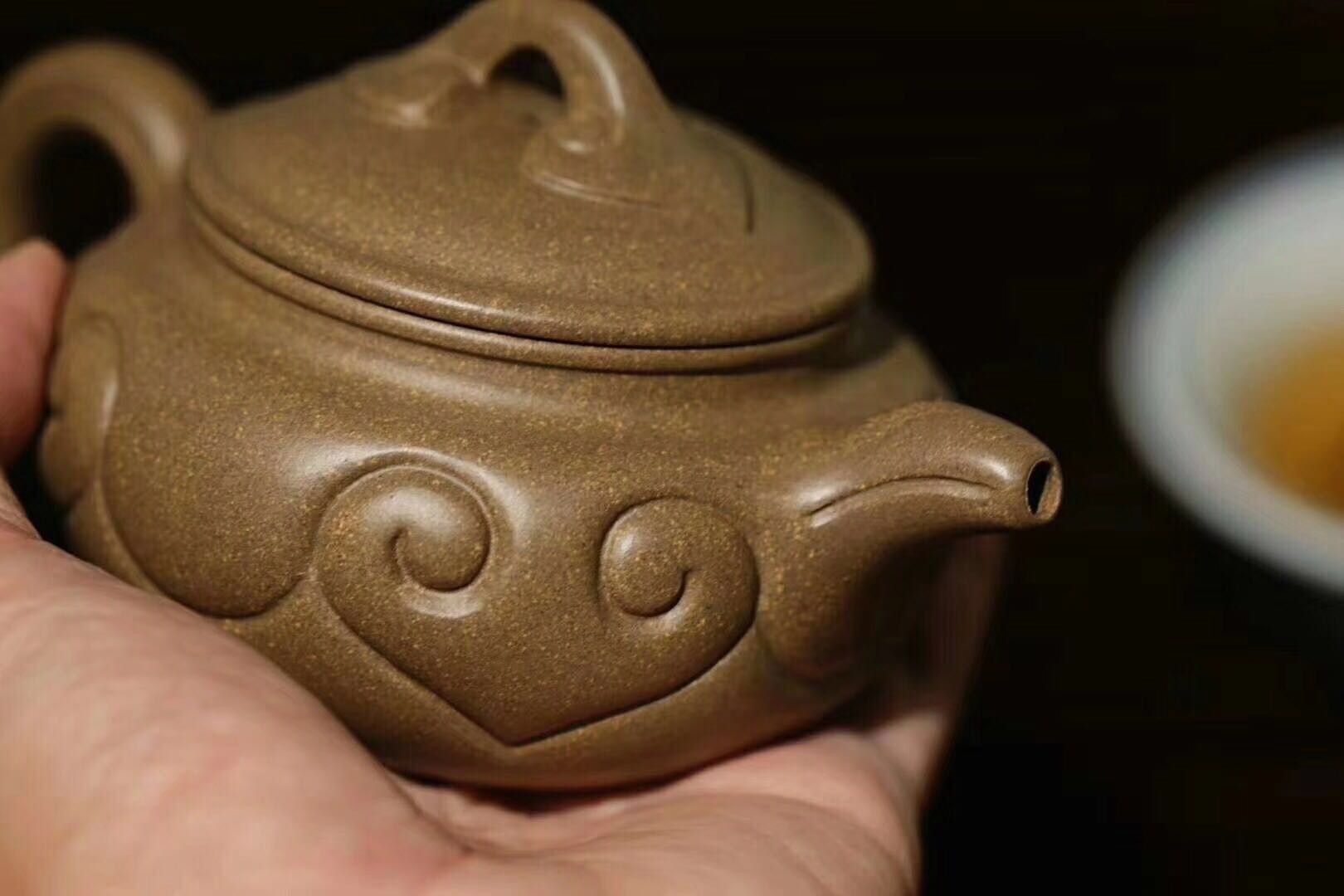 蒋芳仙作品 仿古如意